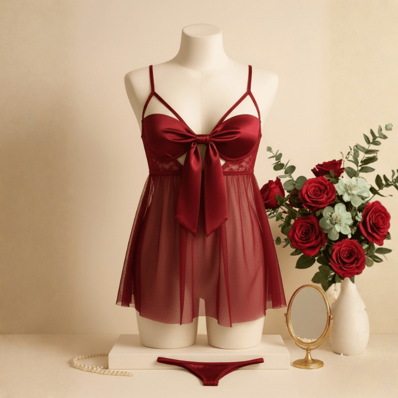 2 MOONLIT LACE NIGHTY - Image 1
